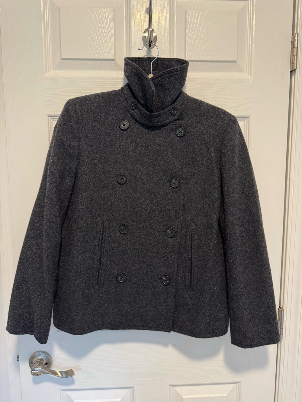 Ralph Lauren Funnel Neck Wool Jacket